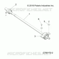 SYSTEME DE TRANSMISSION, REAR PROP SHAFT