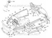 CARROSSERIE AVANT XLT TOURING 0952857 and  EUROPEAN XLT TOURING E952857 (4929172917A011)