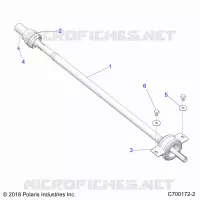 SYSTÃˆME DE TRANSMISSION, REAR PROP SHAFT