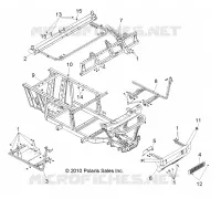CHASSIS, CADRE AND FRONT BUMPER