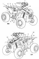 EMBLEMES Scrambler 400 W98BC38C (4947254725B001)