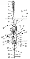 CARBURATEUR Storm 0940782 and Storm SKS 0940582 (4925032503034A)