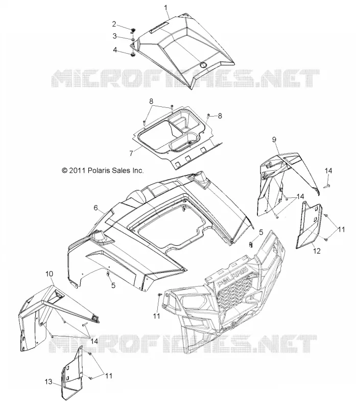 CAPOT and FRONT BODY WORK
