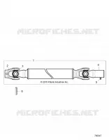 DRIVE TRAIN, FRONT ARBRE DE TRANSMISSION