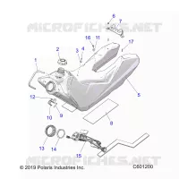 SYSTÃˆME D'ALIMENTATION, FUEL TANK ASM.