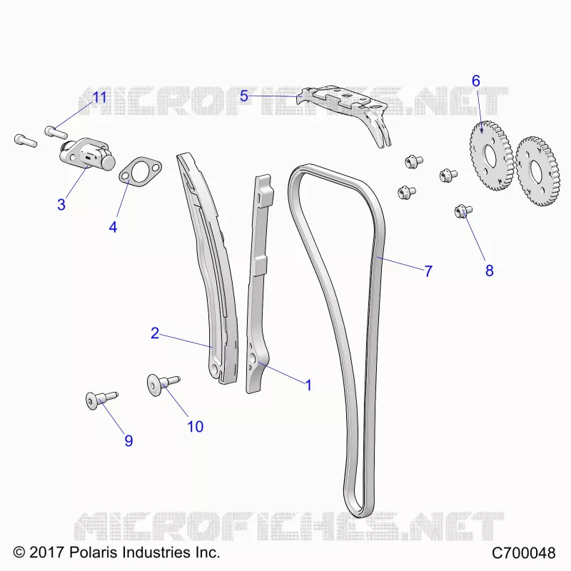 CHAINE DE DISTRIBUTION AND TENSIONER