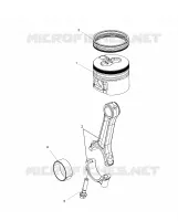 ENGINE, CONNECTING ROD AND PISTON SET