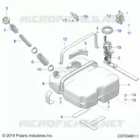 SYSTÃˆME D'ALIMENTATIONS, FUEL TANK