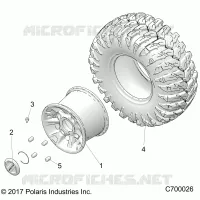 ROUES, REAR