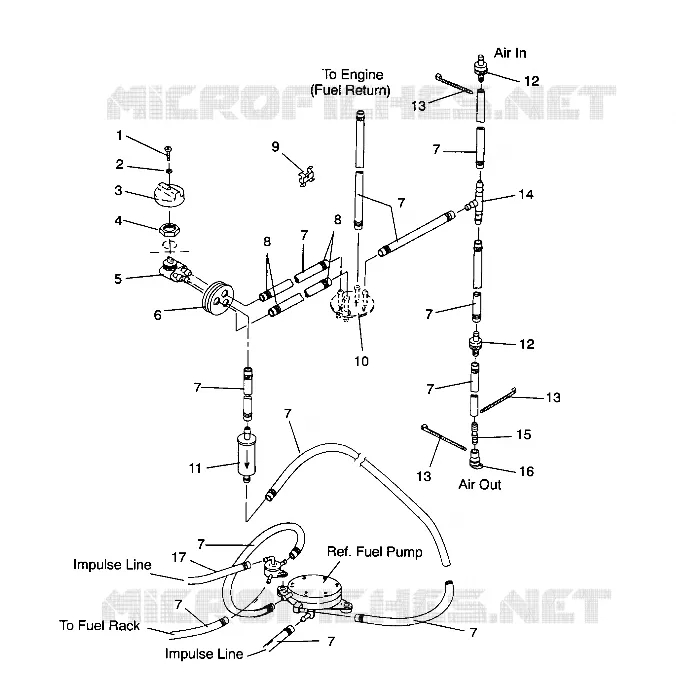 SYSTÈME D'ALIMENTATION SL 650 / B934058 (4924732473006A)