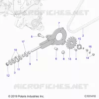 SYSTÃˆME DE TRANSMISSION, CHAIN TENSIONER AND SPROCKET