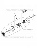 SYSTEME DE TRANSMISSION, PRIMARY CLUTCH -Z20ASA87B2/E87BH/BW (49RGRCLUTCHDRV1323181)