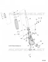 SUSPENSION, JAMBE DE FORCE AVANT