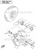 ROUE AVANT ASSEMBLY-TRAIL BOSS (4911991199026A)