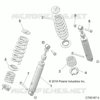 SUSPENSION ARRIERE SHOCK MOUNTING