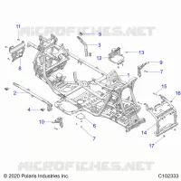CHASSIS, MAIN CADRE