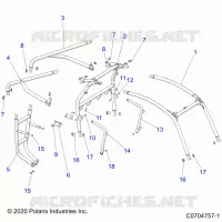 CHASSIS, CAB CADRE