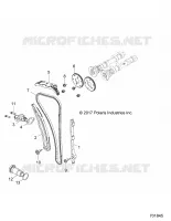 CHAINE DE DISTRIBUTION AND TENSIONER