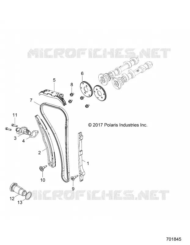 CHAINE DE DISTRIBUTION AND TENSIONER