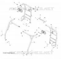 CHASSIS, CAB CADRE