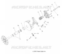 SYSTÈME DE TRANSMISSION, PRIMARY CLUTCH