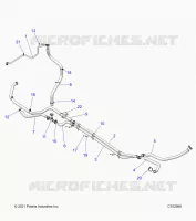 REFROIDISSEMENT ROUTING ENGINE
