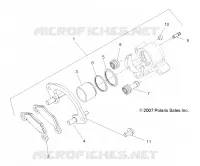 BRAKES, ETRIER DE FREIN ARRIERE