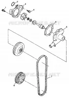 POMPE A EAU WIDETRAK LX 0982065 and EUROPEAN WIDETRAK LX E982065 (4943884388C011)