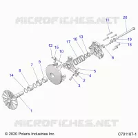 SYSTÃˆME DE TRANSMISSION, PRIMARY CLUTCH