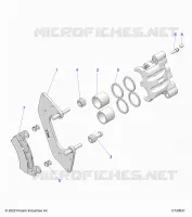 FREIN AVANT CALIPER