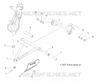 SUSPENSION, A-ARM and SUPPORT MOUNTING