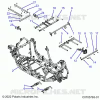 CHASSIS, MAIN CADRE