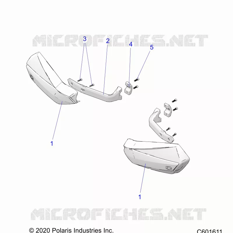 STEERING, HAND GUARDS