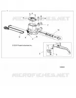 BRAKES, FRONT BRAKE LEVER AND MAITRE CYLINDRE (FROM 1/1/2019)