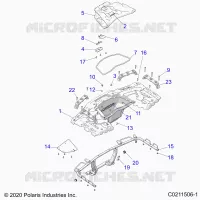 CARROSSERIE ARRIERE RACK