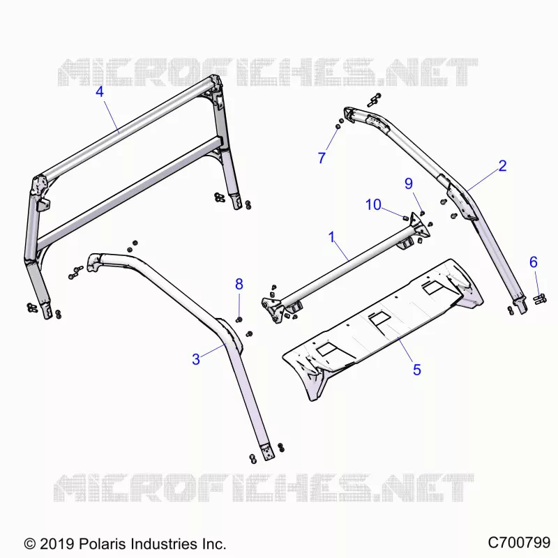 CHASSIS, CAB CADRE