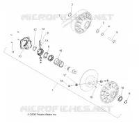 SYSTÈME DE TRANSMISSION, SECONDARY CLUTCH