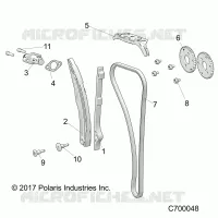 CHAINE DE DISTRIBUTION AND TENSIONER