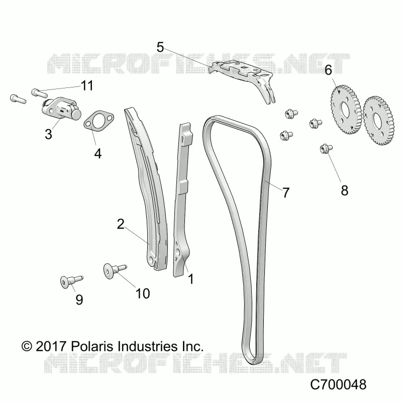 CHAINE DE DISTRIBUTION AND TENSIONER