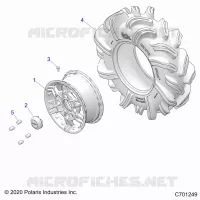 ROUES, REAR