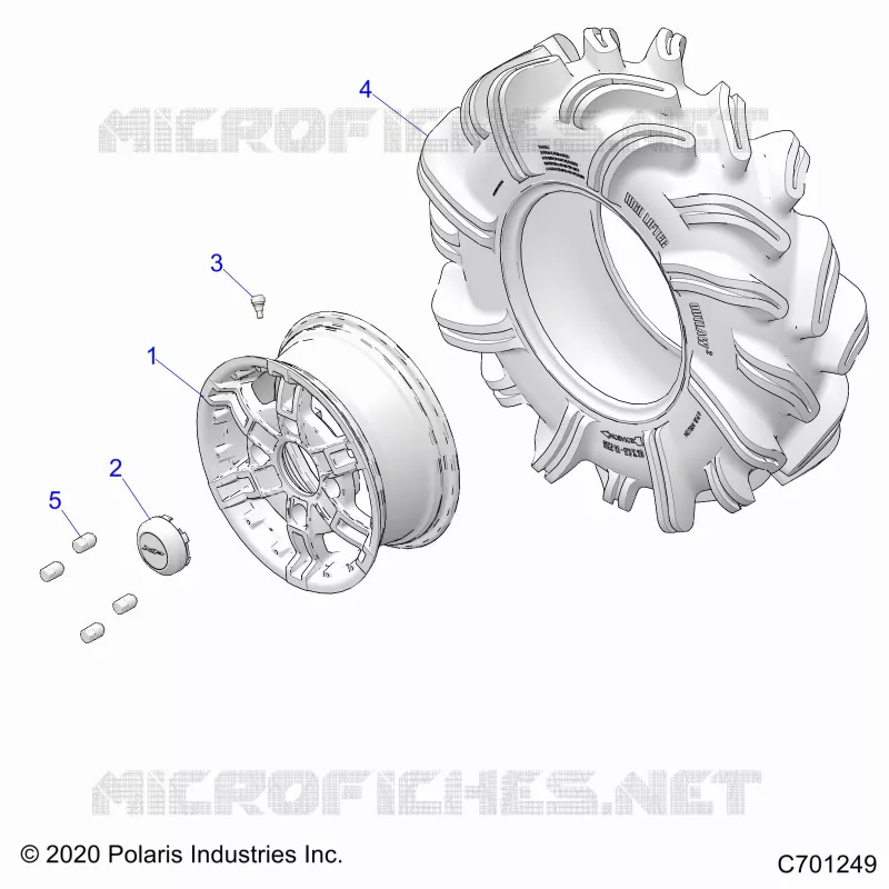 ROUES, REAR