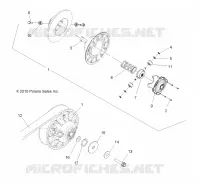 SYSTÈME DE TRANSMISSION, SECONDARY CLUTCH