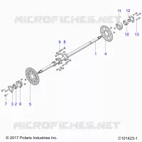 SUSPENSION ARRIERE AXLE