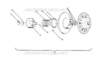 EMBRAYAGE DE TRANSMISSION STAR TRAK (4912731273007A)
