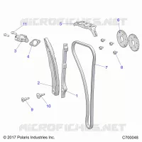 CHAINE DE DISTRIBUTION AND TENSIONER