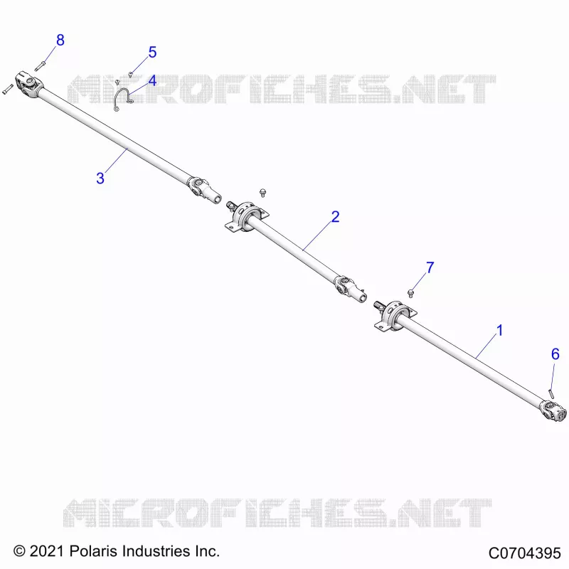 SYSTÃˆME DE TRANSMISSION, PROP SHAFT