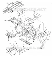 CHASSIS W/RACKS 350 2X4 / W927539 (4922882288003A)