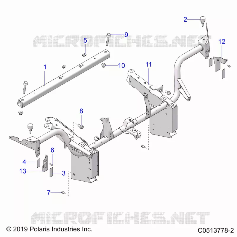 CHASSIS, FRONT CADRE ASM. (USA)