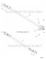 SYSTÃˆME DE TRANSMISSION, FRONT AND REAR PROP SHAFT