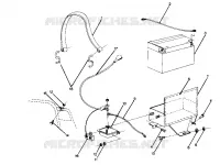 ELECTRIC START COMPONENTS Trail ES and Deluxe (4914161416023A)